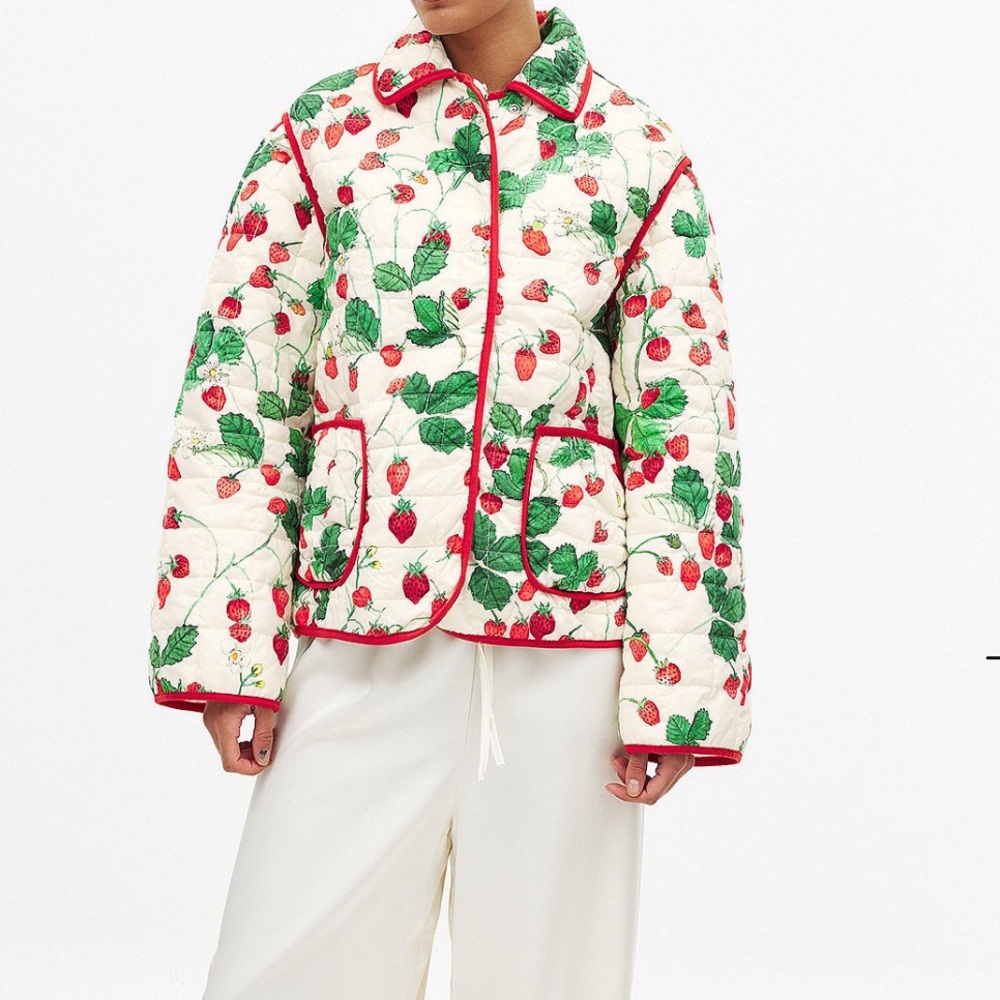 100% cotton quilted jacket